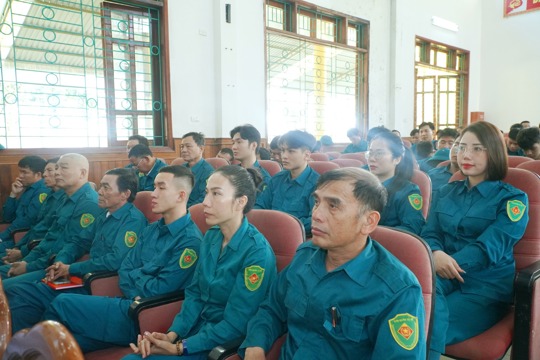 BCH Quân sự phường Trần Phú khai mạc huấn luyện dân quân năm thứ nhất năm 2026