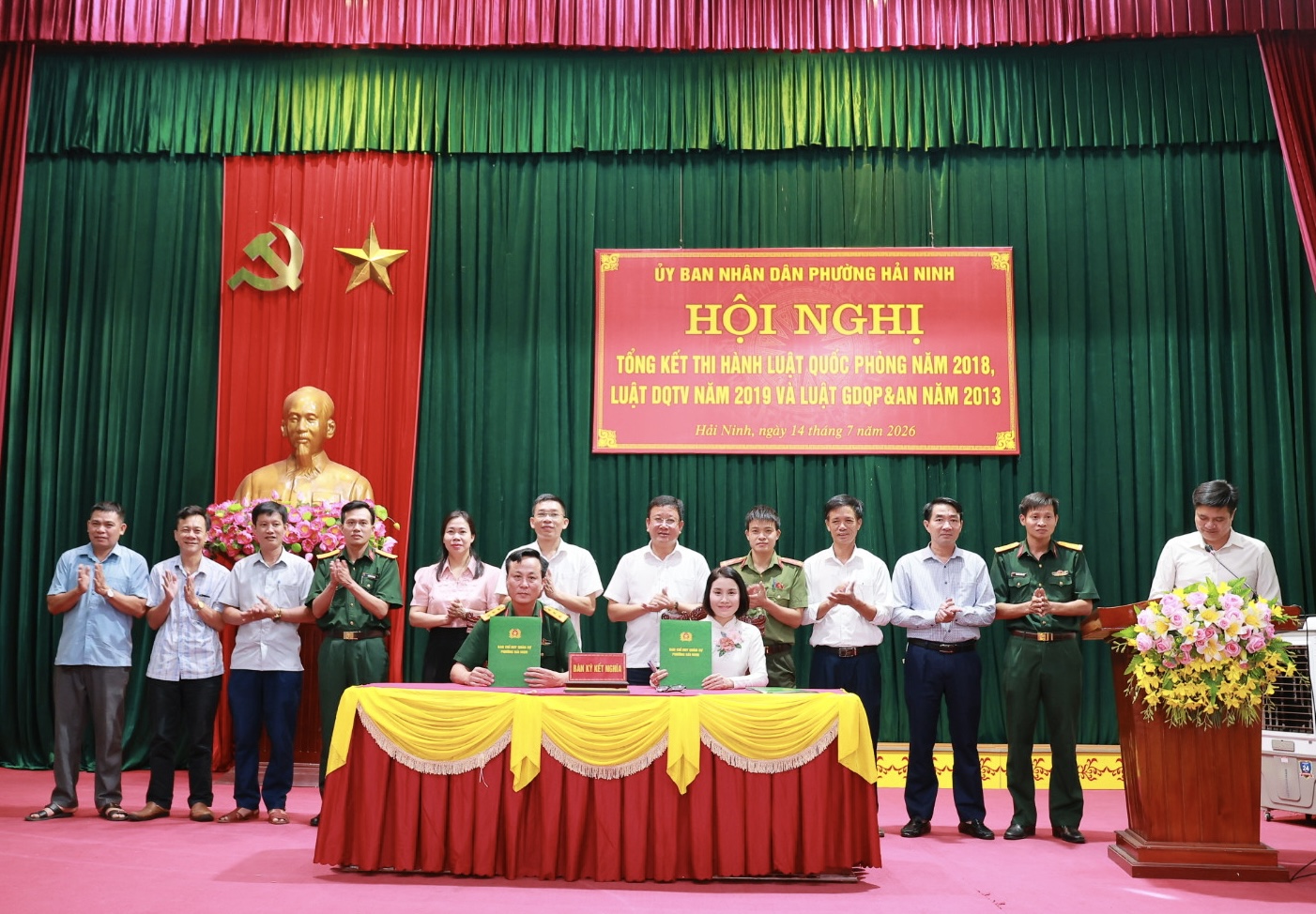 Hà Tĩnh tổng kết thi hành các luật về quốc phòng