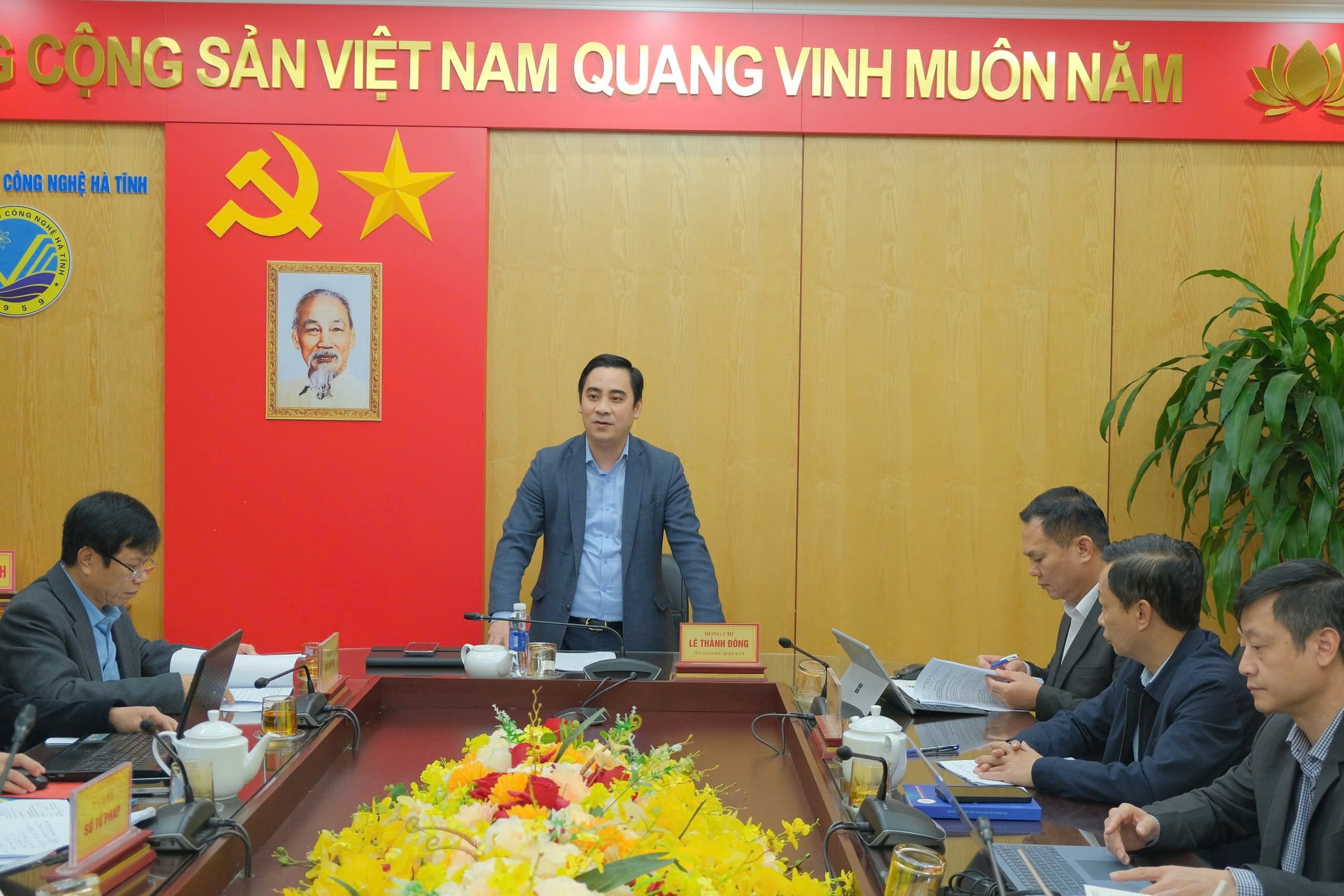 Sở Khoa học và Công nghệ Hà Tĩnh góp ý hoàn thiện Quy chế vận hành thử nghiệm Hệ thống phản ánh hiện trường trên i-HaTinh