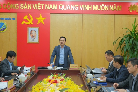 Sở Khoa học và Công nghệ Hà Tĩnh góp ý hoàn thiện Quy chế vận hành thử nghiệm Hệ thống phản ánh hiện trường trên i-HaTinh