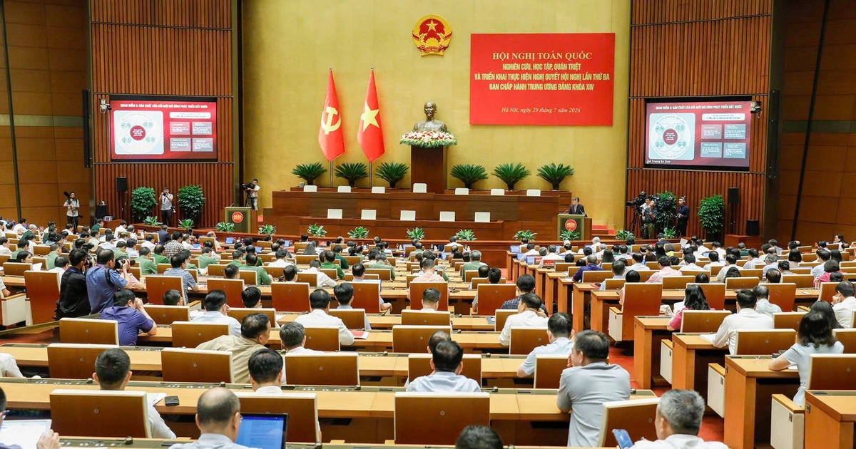 Sáng nay diễn ra Hội nghị toàn quốc quán triệt, triển khai các nghị quyết, chỉ thị