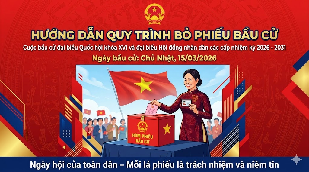 Quy trình bỏ phiếu bầu cử theo quy định hiện hành