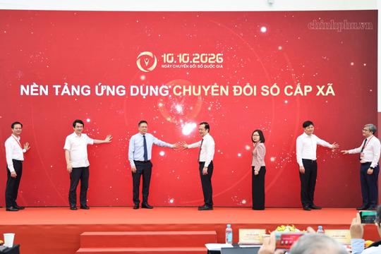 Ra mắt ứng dụng Chuyển đổi số cấp xã 