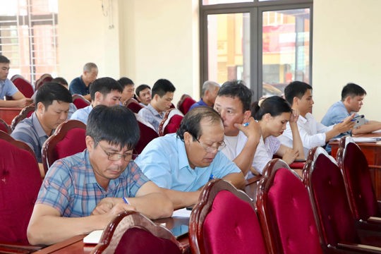 Xã Vũ Quang triển khai công tác bầu cử trưởng thôn nhiệm kỳ 2026–2031