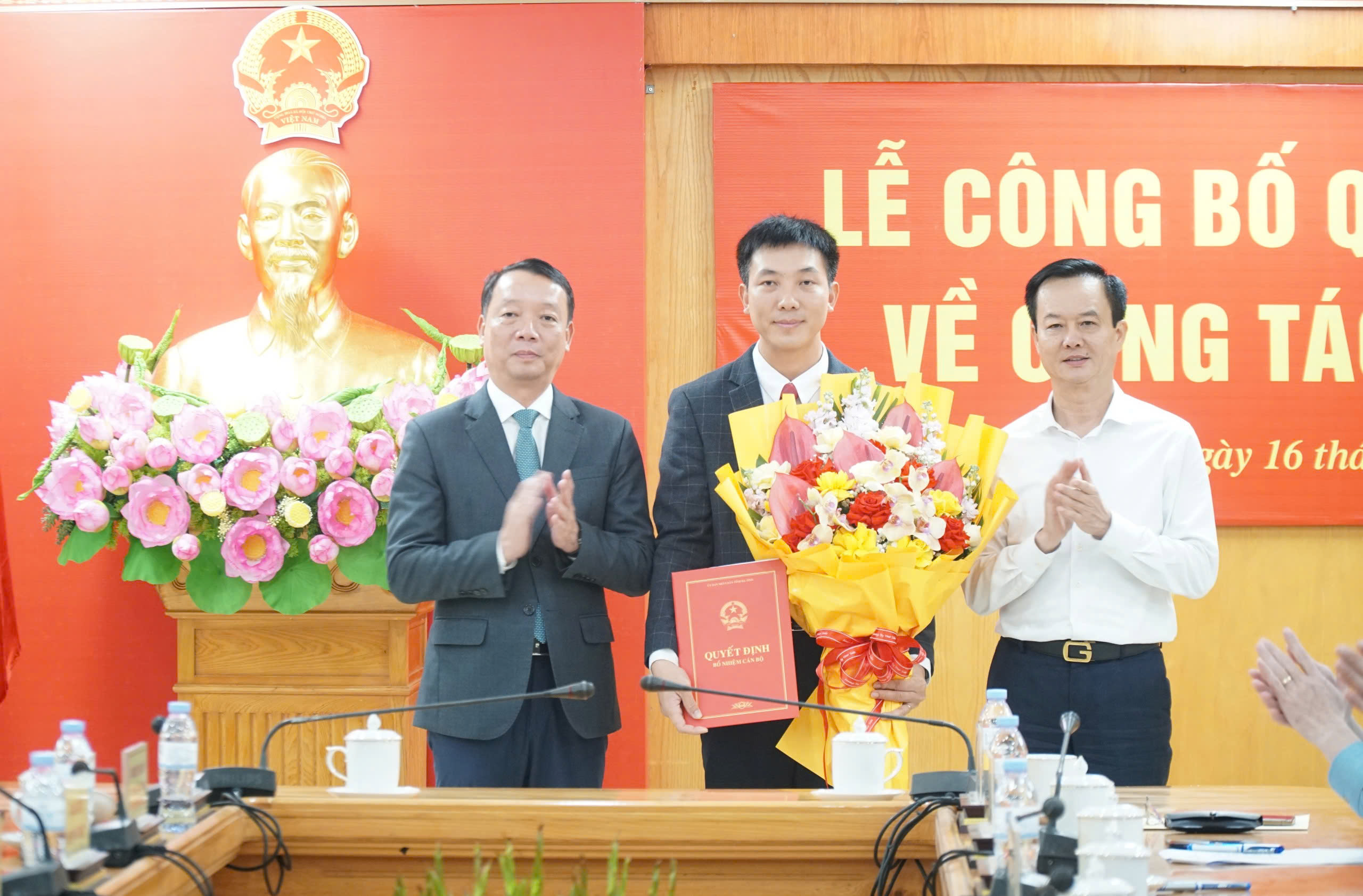 Ông Tô Thái Hoà được điều động, bổ nhiệm giữ chức Phó Giám đốc Sở Xây dựng tỉnh Hà Tĩnh 