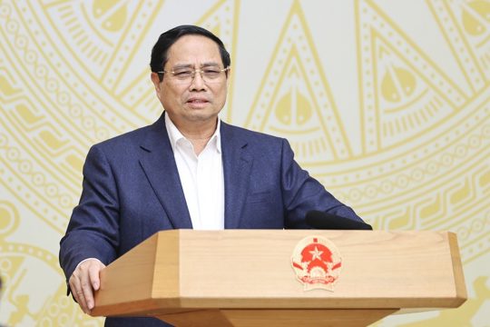 Thủ tướng Chính phủ Phạm Minh Chính chủ trì Phiên họp thứ Nhất, Ban Chỉ đạo Quốc gia về dữ liệu