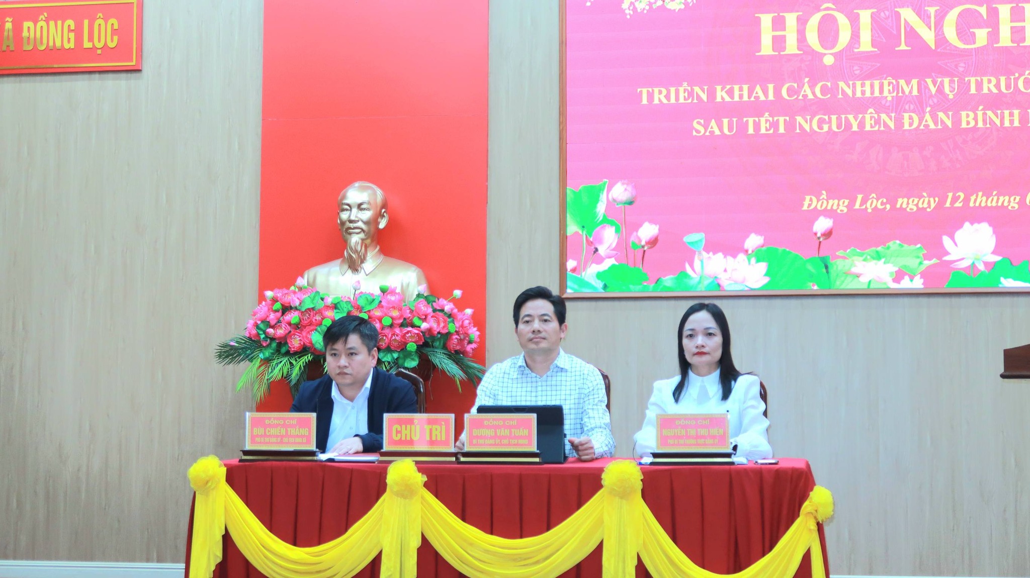 Đồng Lộc chủ động triển khai nhiệm vụ trước, trong và sau Tết, sẵn sàng cho công tác bầu cử