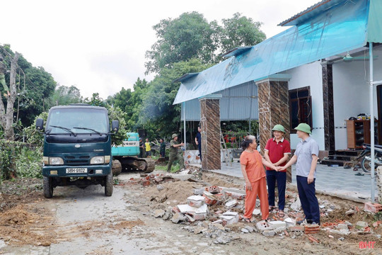 Sơn Tây ra quân xây dựng nông thôn mới, tạo khí thế sau sắp xếp thôn