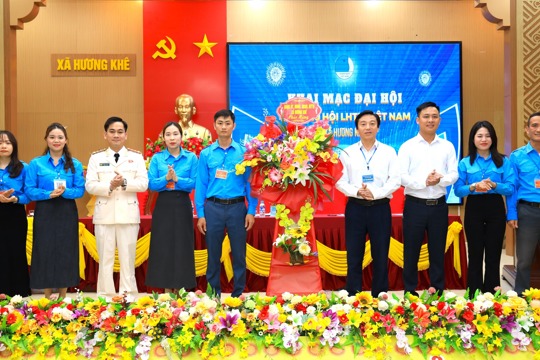 Đại hội Hội LHTN xã Hương Khê lần thứ I: Phát huy vai trò xung kích của tuổi trẻ