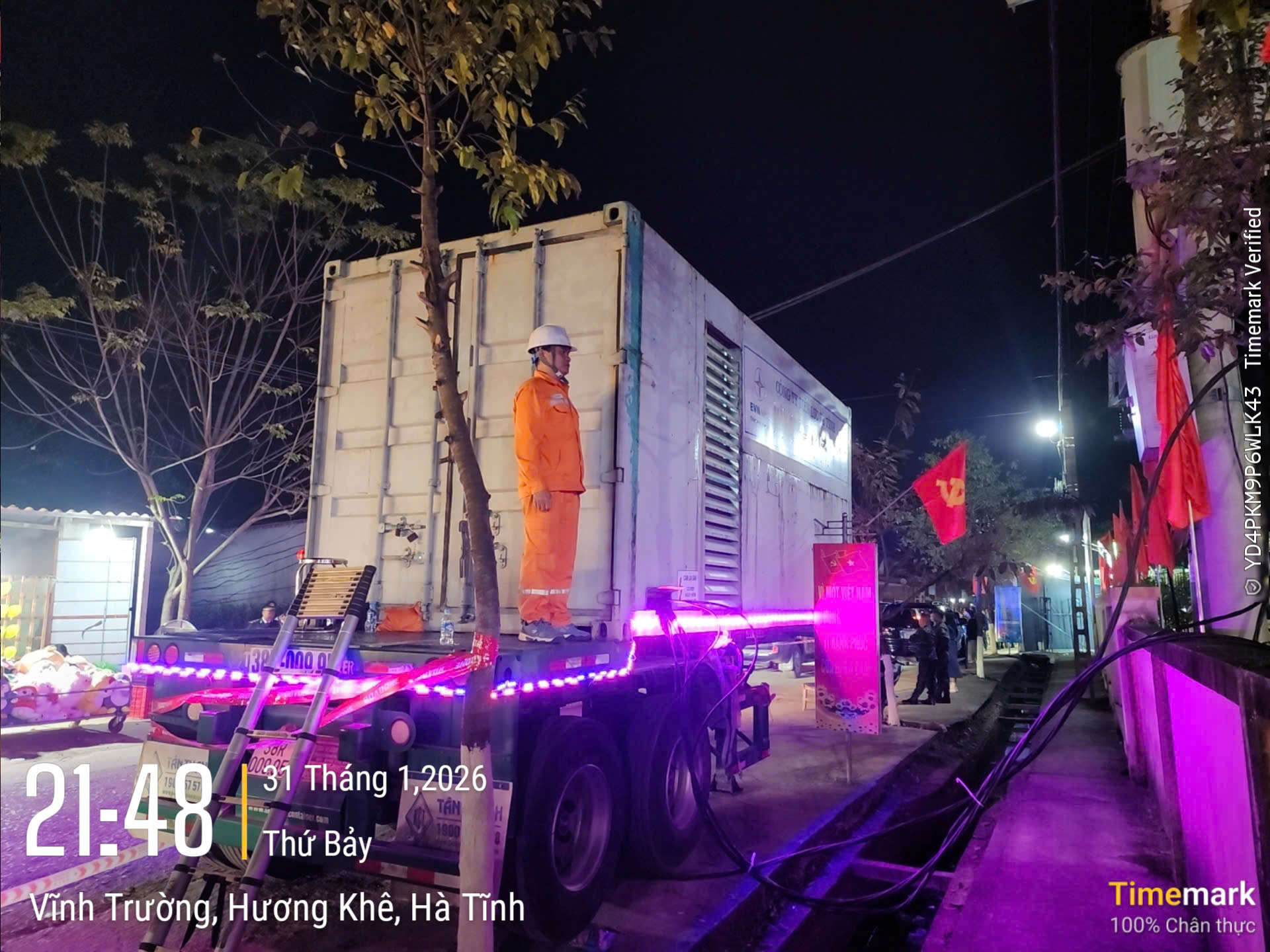 Công ty Điện lực Hà Tĩnh bảo đảm cấp điện an toàn, ổn định cho Chương trình “Xuân Biên phòng ấm lòng Dân bản” 2026