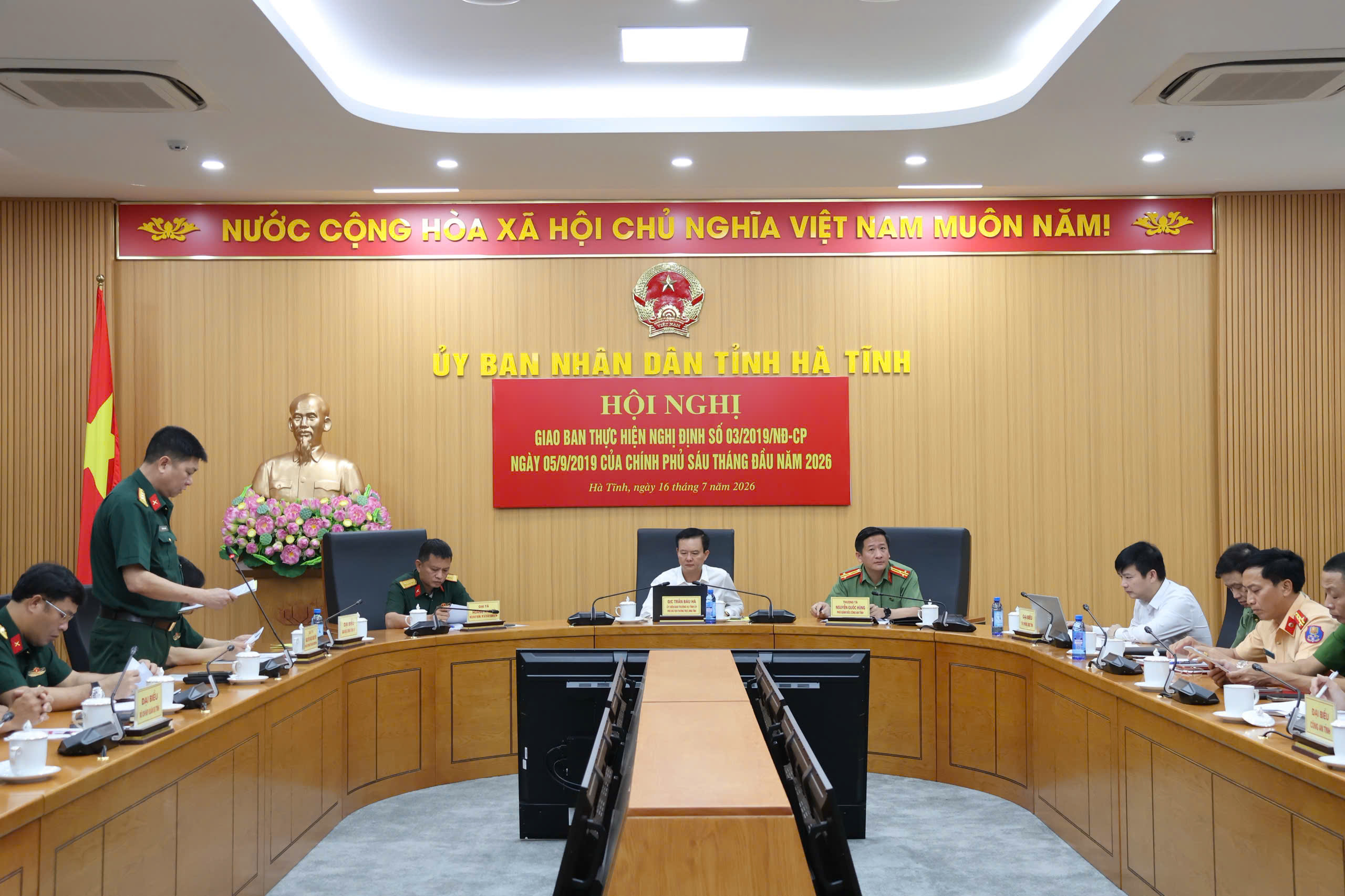 Tham mưu, xử lý kịp thời những vấn đề phát sinh trên địa bàn Hà Tĩnh 