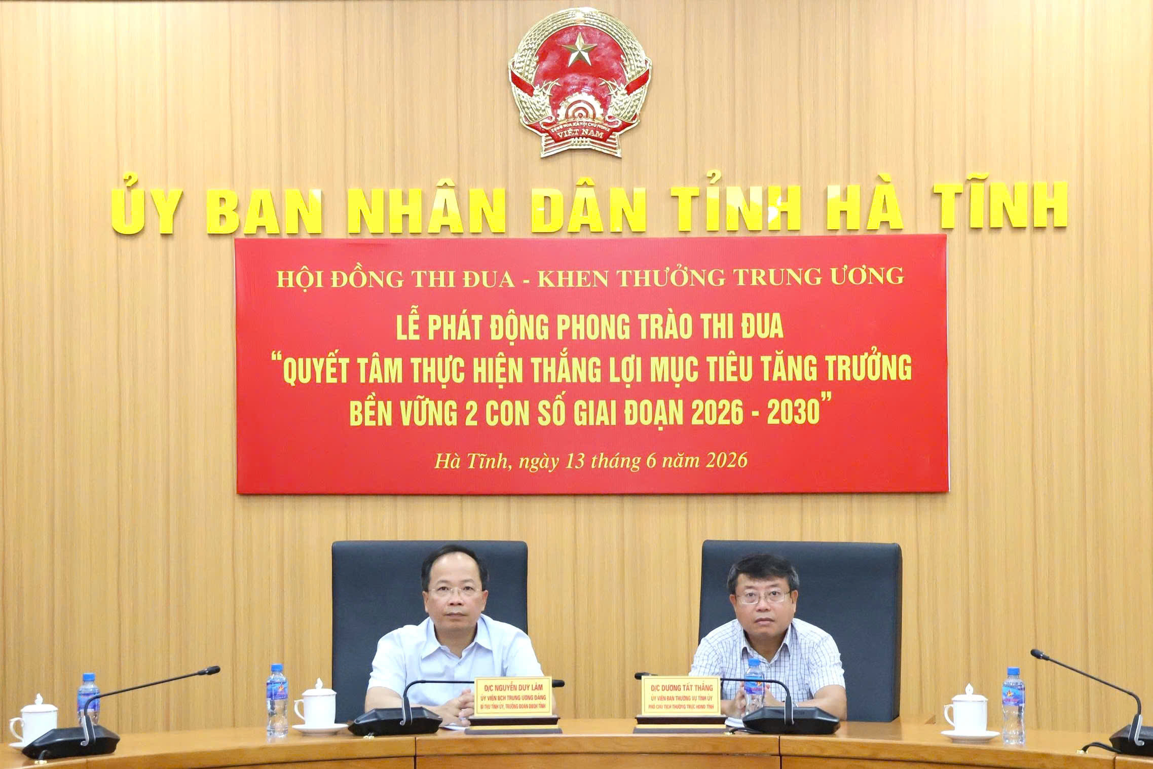 Phát động phong trào thi đua toàn quốc: Quyết tâm thực hiện thắng lợi mục tiêu tăng trưởng bền vững 2 con số giai đoạn 2026–2030