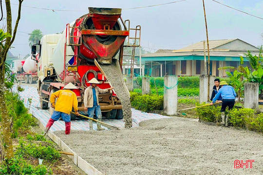 Bộ tiêu chí mới mở đường xây dựng nông thôn bền vững ở Hà Tĩnh