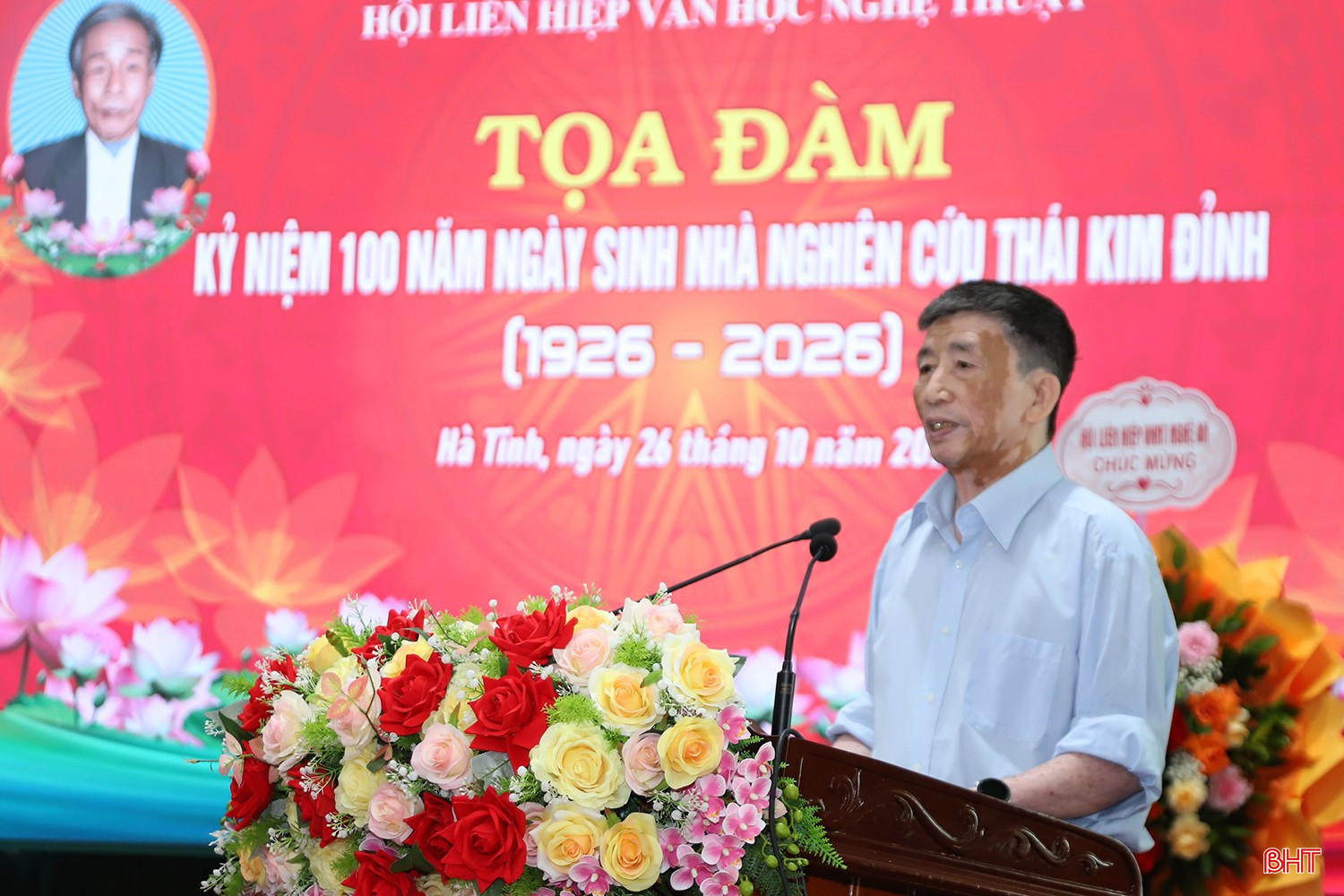 Ông Thái Minh Hiền - con trai nhà nghiên cứu Thái Kim Đỉnh bày tỏ lời cảm ơn sâu sắc đến các cấp, ngành, bạn bè, đồng nghiệp đã tổ chức chương trình tọa đàm ý nghĩa; đồng thời khẳng định, đó là nguồn động viên để các thế hệ con cháu trong gia đình tiếp tục phát huy truyền thống, góp phần xây dựng quê hương. bqbht_br_2.jpg