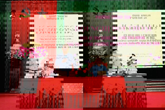 Đối thoại trực tiếp giữa lãnh đạo phường Thành Sen với Nhân dân: Lắng nghe để hành động