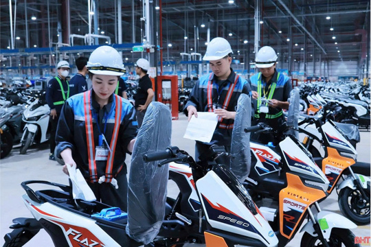 Nhiều sản phẩm công nghiệp chủ lực của Hà Tĩnh tăng sản lượng
