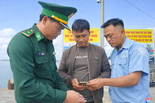 Hà Tĩnh số hóa quản lý tàu cá, truy xuất nguồn gốc thủy sản 