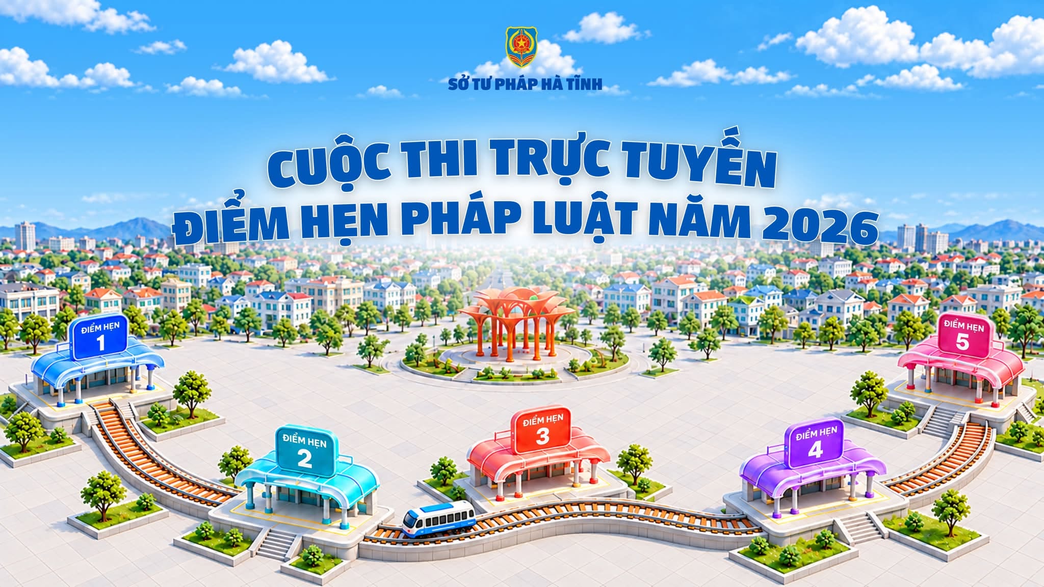 Hà Tĩnh tổ chức cuộc thi trực tuyến “Điểm hẹn pháp luật” năm 2026