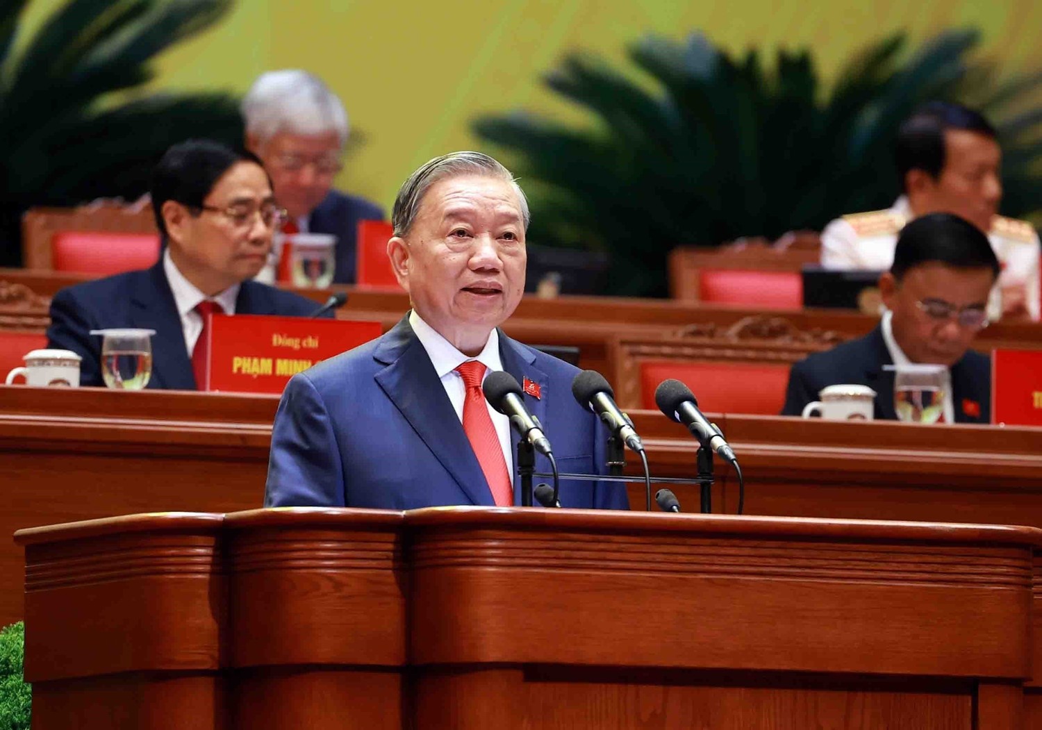 Thống nhất tuyệt đối bầu đồng chí Tô Lâm giữ chức Tổng Bí thư Trung ương Đảng khóa XIV