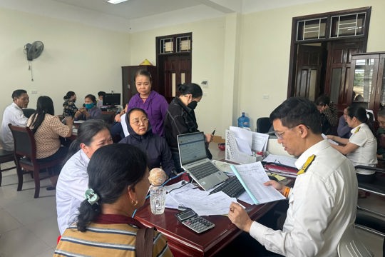 Hà Tĩnh thuộc nhóm khá toàn quốc về “làm sạch” mã số thuế 