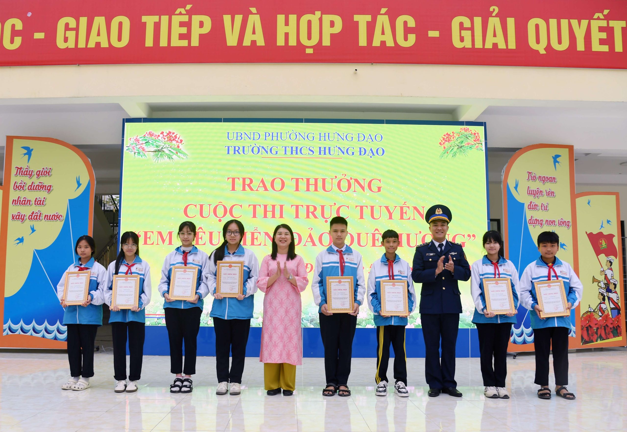 Cuộc thi “Em yêu biển, đảo quê hương” lan tỏa tinh thần yêu nước trong học đường