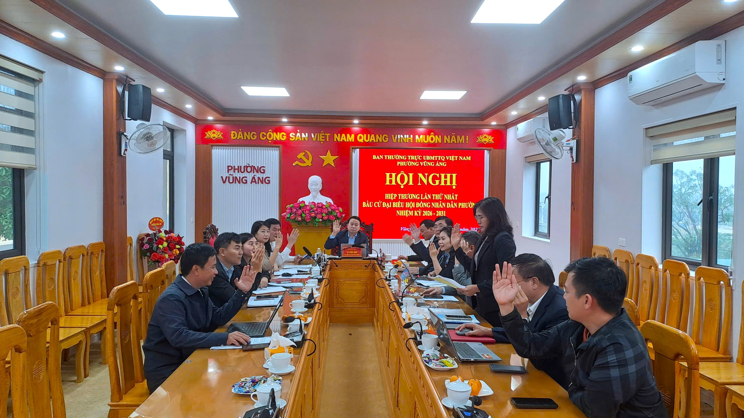 Phường Vũng Áng triển khai Hội nghị hiệp thương lần thứ nhất bầu cử HĐND nhiệm kỳ 2026 – 2031