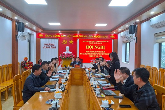 Phường Vũng Áng triển khai Hội nghị hiệp thương lần thứ nhất bầu cử HĐND nhiệm kỳ 2026 – 2031