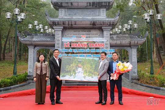 Khánh thành công trình nâng cấp Nhà bia tưởng niệm liệt sĩ TNXP toàn quốc