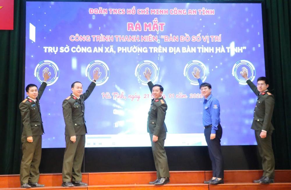 Ứng dụng bản đồ số, Công an Hà Tĩnh đổi mới phương thức bảo đảm an ninh, trật tự