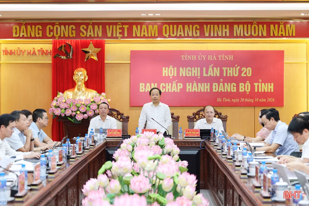 Ban Chấp hành Đảng bộ tỉnh Hà Tĩnh cho ý kiến các nội dung thuộc thẩm quyền