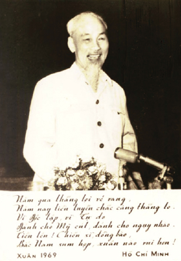 Bài thơ chúc Tết của Bác Hồ năm 1969 - bài thơ di chúc