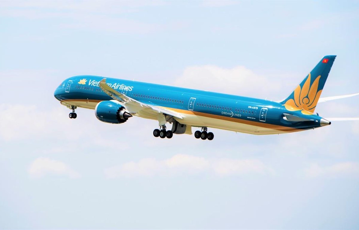 “Siêu máy bay” Boeing 787-10 đón Đoàn thể thao Việt Nam trở về