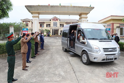 Hà Tĩnh: 7.376 công dân hoàn thành cách ly tập trung, trở về địa phương