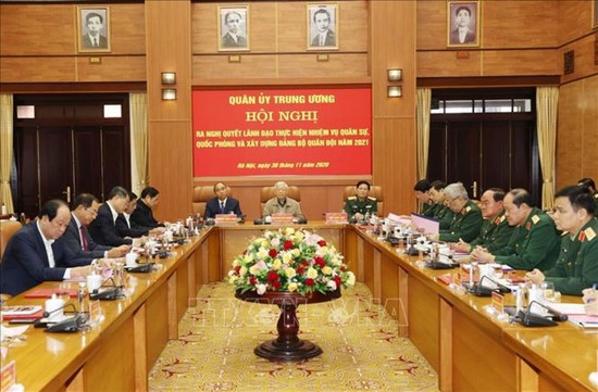 Tổng Bí thư, Chủ tịch nước chủ trì Hội nghị Quân ủy Trung ương