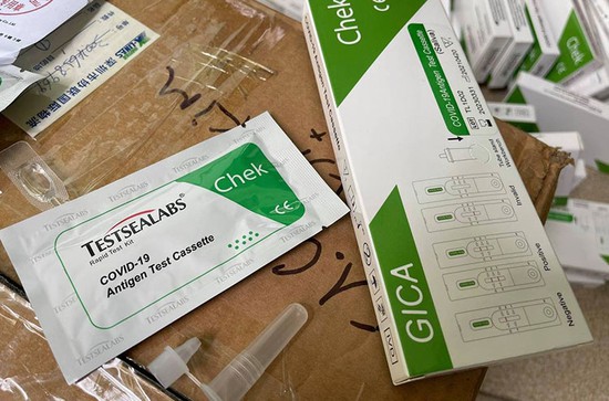 Cảnh giác khi mua bộ kit test nhanh COVID-19