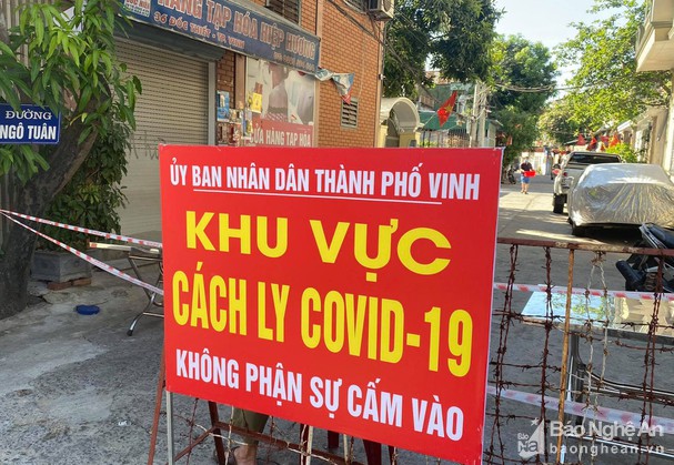 Sáng 27/6, Nghệ An có 6 ca nhiễm Covid-19 mới, là F1 chuyển thành F0