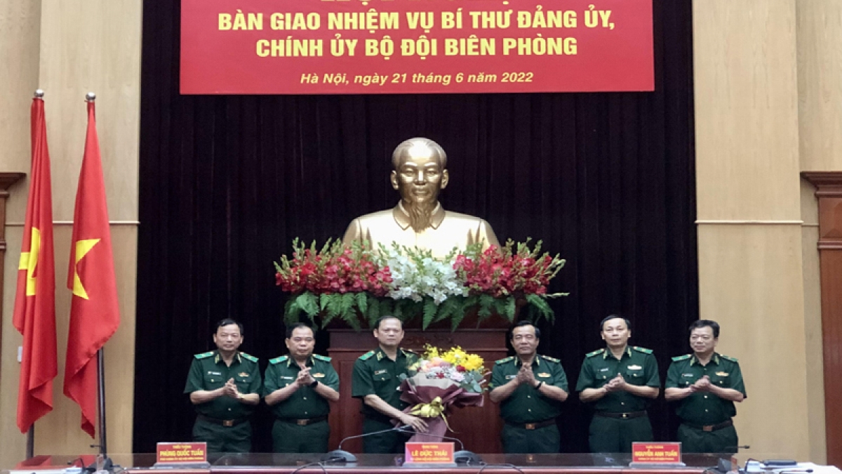 Thiếu tướng Nguyễn Anh Tuấn nhận nhiệm vụ Chính ủy Bộ đội Biên phòng