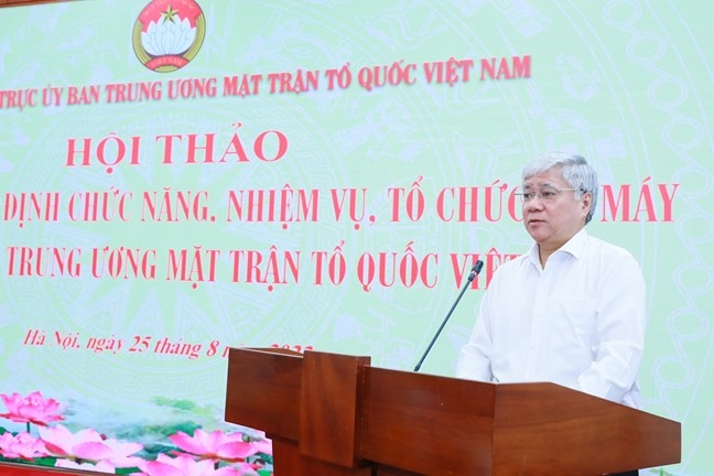 "Mặt trận làm cho Đảng hiểu được lòng dân"