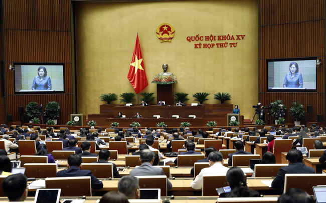 Ngày 1/11, Quốc hội thảo luận về dự án Luật Phòng, chống rửa tiền (sửa đổi)