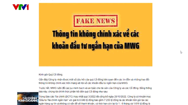 Doanh nghiệp điêu đứng vì tin đồn