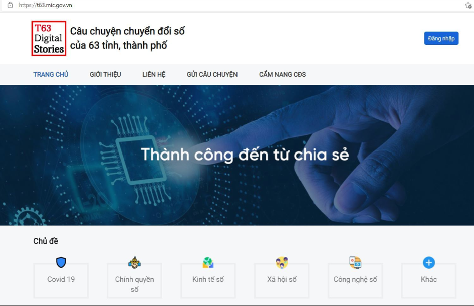 Chia sẻ, phổ biến câu chuyện chuyển đổi số trên Chuyên mục T63