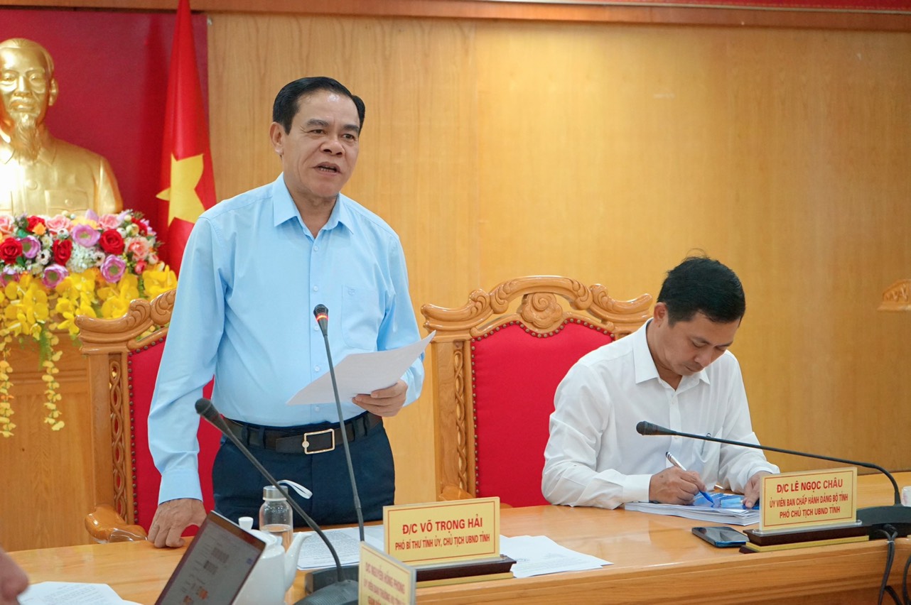 Họp Ban Chỉ đạo chuyển đối số tỉnh Hà Tĩnh