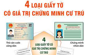Từ ngày 1/1/2023: 4 loại giấy tờ có giá trị chứng minh cư trú