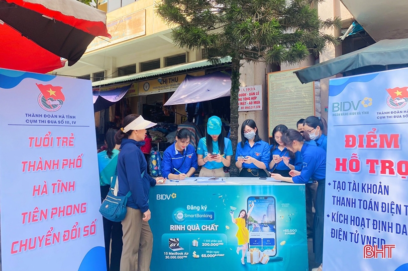 Tuổi trẻ Hà Tĩnh hướng dẫn kích hoạt thành công hơn 200 nghìn tài khoản định danh điện tử