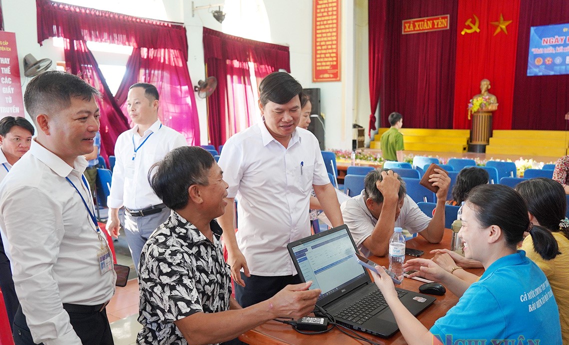 Ngày hội chuyển đổi số của người dân Nghi Xuân