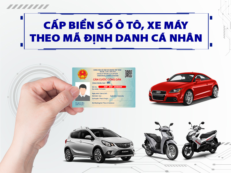 Chính thức thực hiện định danh biển số xe
