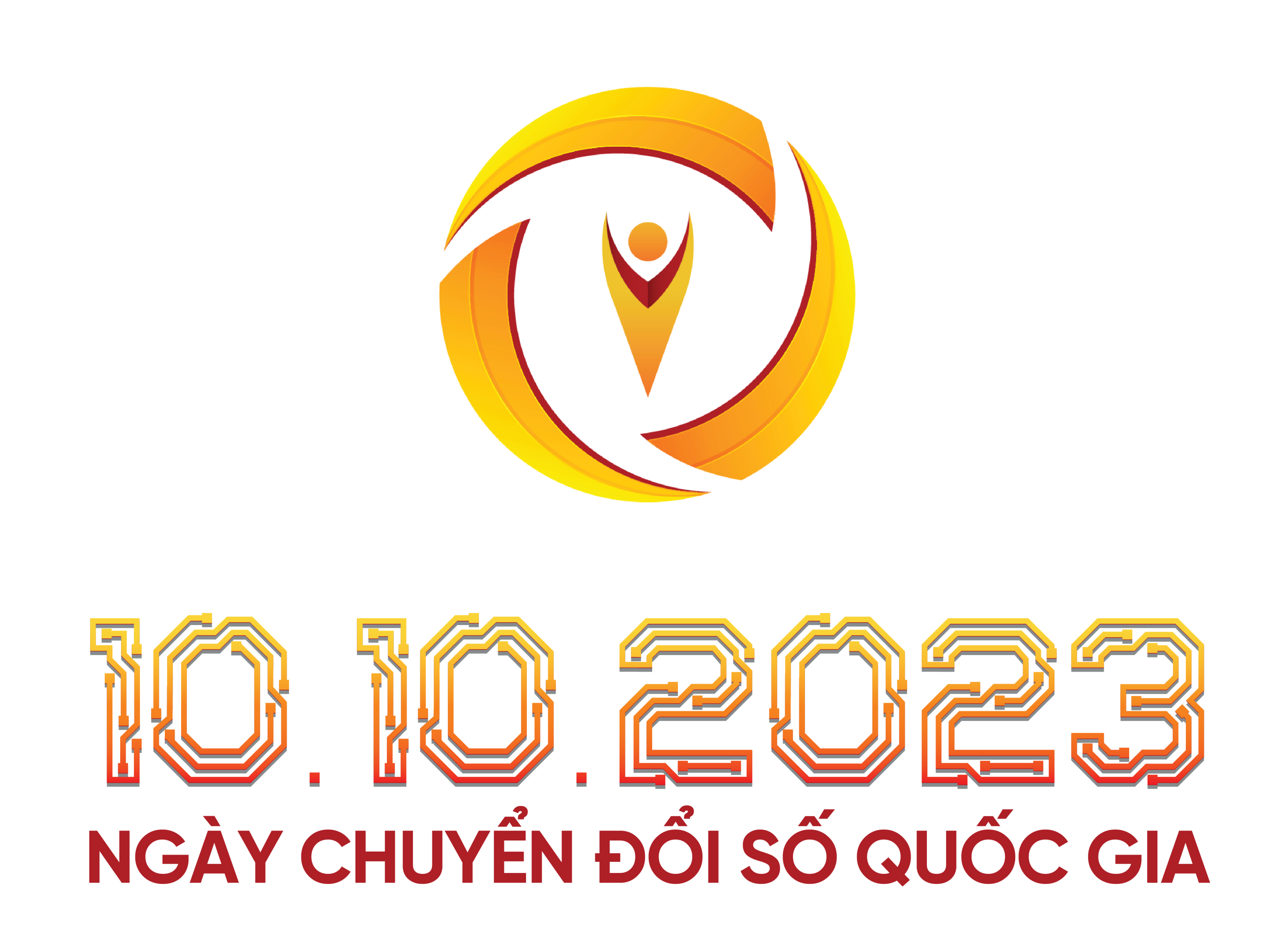 Bộ nhận diện Ngày Chuyển đổi số quốc gia năm 2023