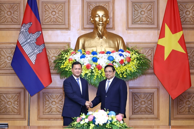 Việt Nam, Campuchia phấn đấu đạt 20 tỷ USD kim ngạch thương mại song phương