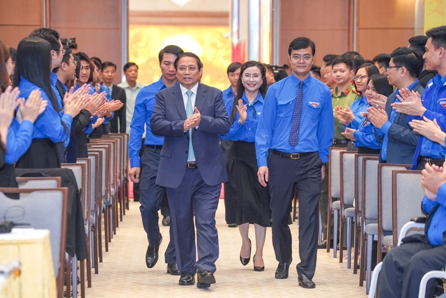 Tổng thuật: Thủ tướng Phạm Minh Chính đối thoại với thanh niên