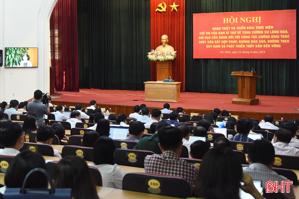 Quán triệt Chỉ thị 32 của Ban Bí thư và dự thảo Chương trình hành động về chống khai thác IUU